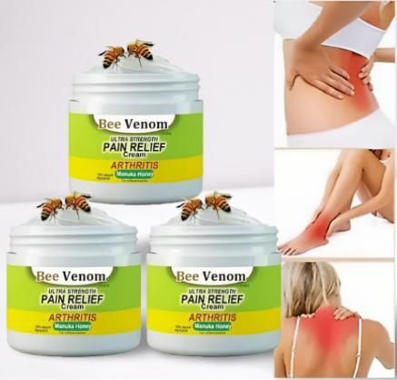 (Pack of 3) BeeTherapy™ #1 Bee Venom Pain Relief Cream | Buy 1 Get 2 Free